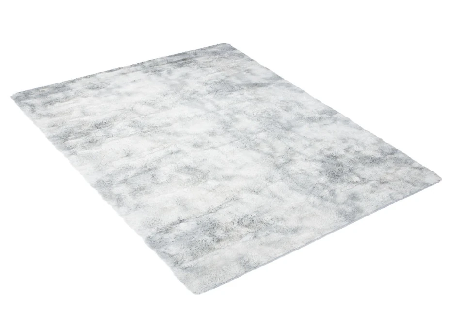 Plyšový koberec SILK Ombre - STŘÍBRNÝ