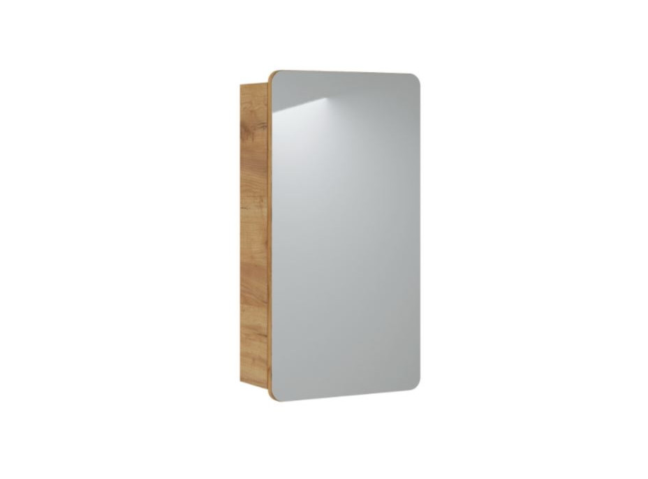 Sestava koupelnového nábytku BÁRA 40 cm s úzkou umyvadlovou skříňkou vč. keramického umyvadla bez přepadu