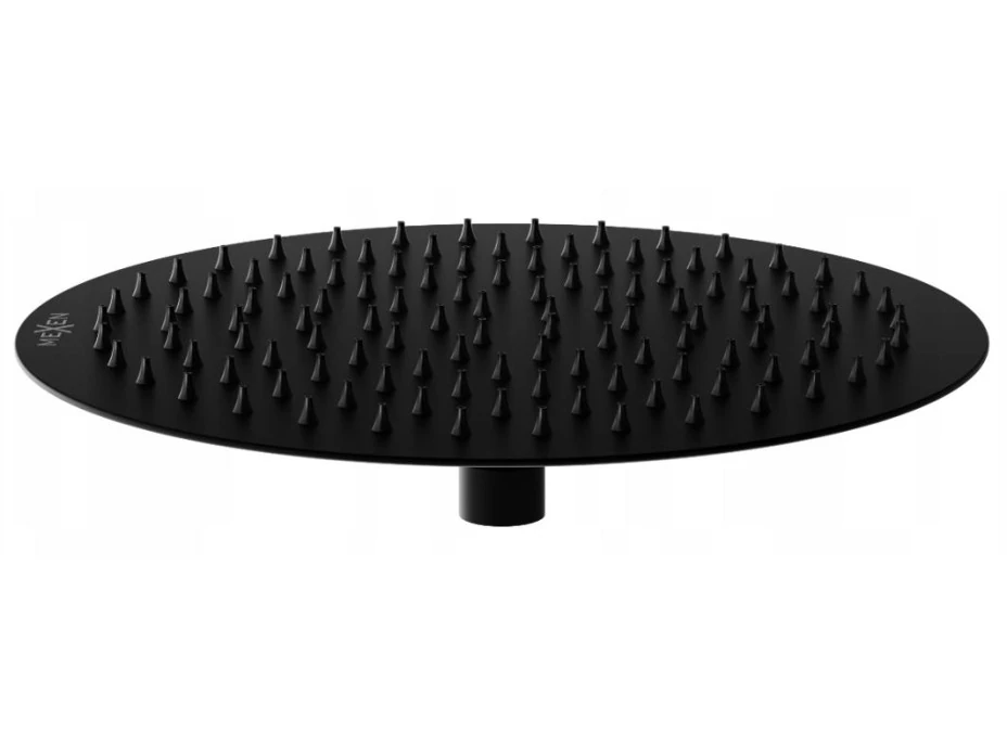 Sprchová dešťová hlavice MAXMAX MEXEN SLIM - kulatá - 25 cm - černá, 79225-70