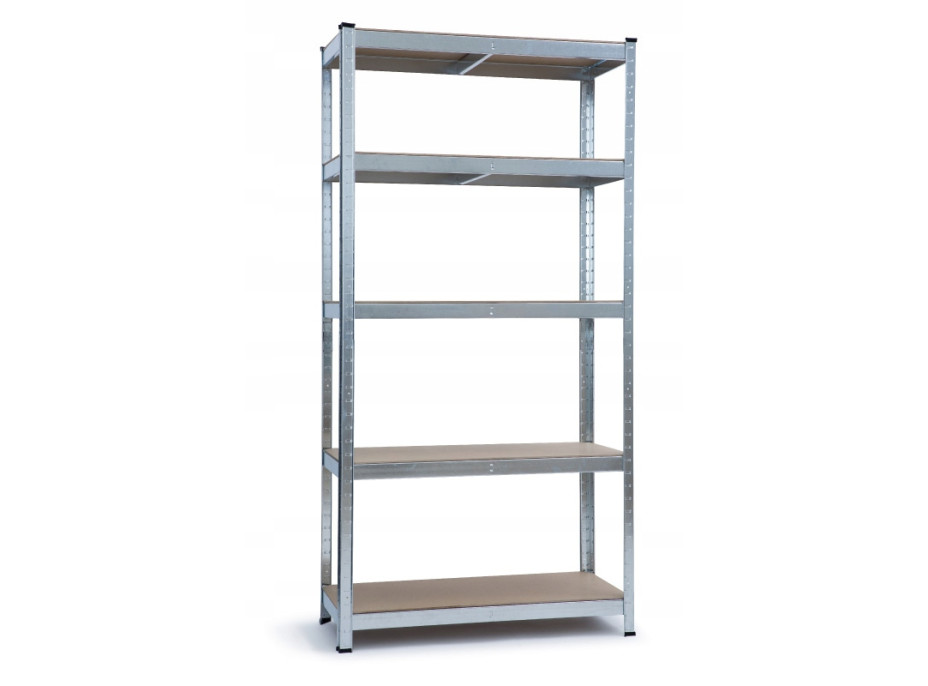 Úložný regál METAL - kovový - 75x30x150 cm - nosnost 750 kg