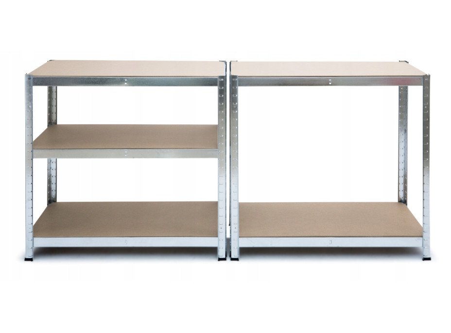 Úložný regál METAL - kovový - 75x30x150 cm - nosnost 750 kg