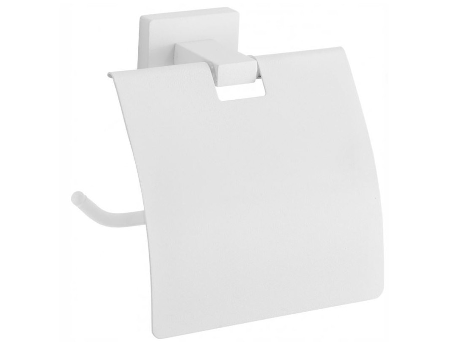 Držák toaletního papíru MEXEN ARNO s krytem - kovový - bílý, 7020733-20