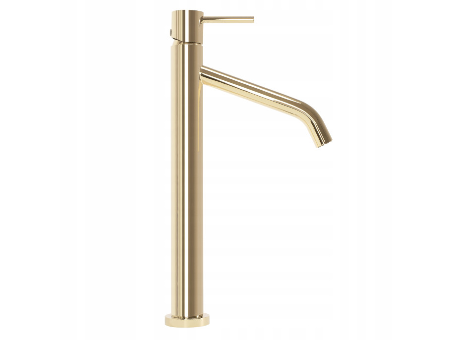 Umyvadlová baterie REA LEVEL - vysoká - zlatá