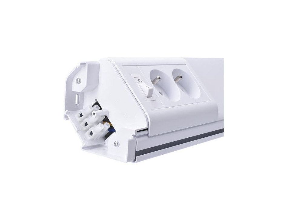 Kuchyňské podlinkové svítidlo - LED - 10W - 51 cm - 2 zásuvky