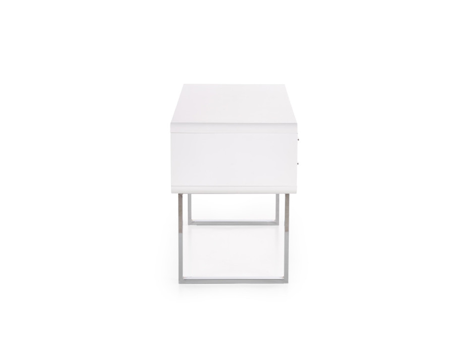 Psací stůl LOFT B30 bílý - MDF/chrom