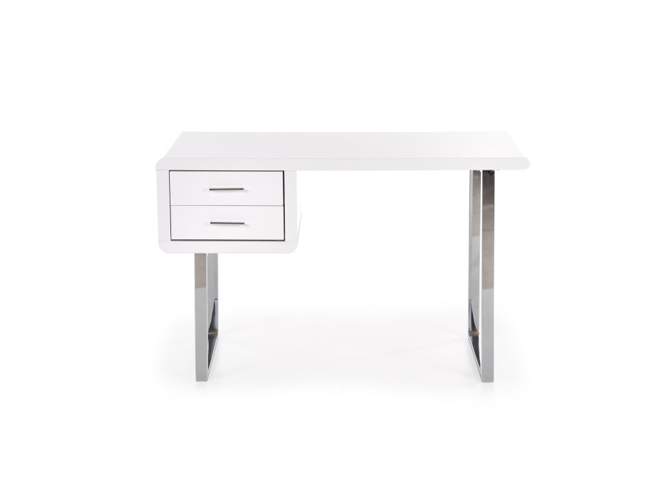 Psací stůl LOFT B30 bílý - MDF/chrom