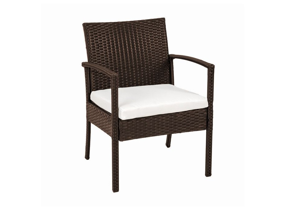 Zahradní ratanový nábytek JAMAICA set 4ks šedý