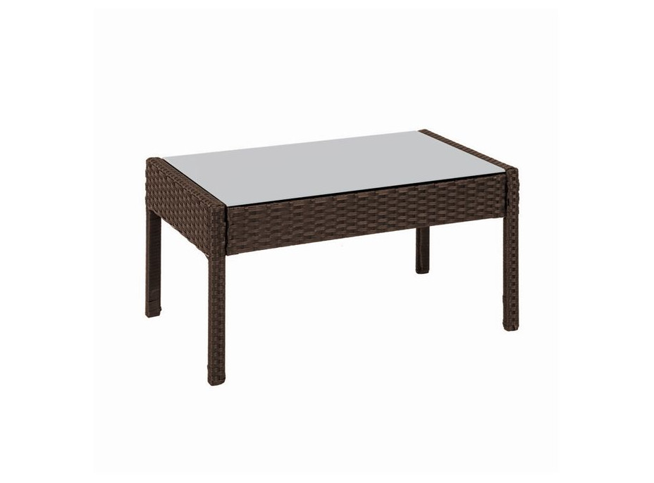 Zahradní ratanový nábytek JAMAICA set 4ks šedý