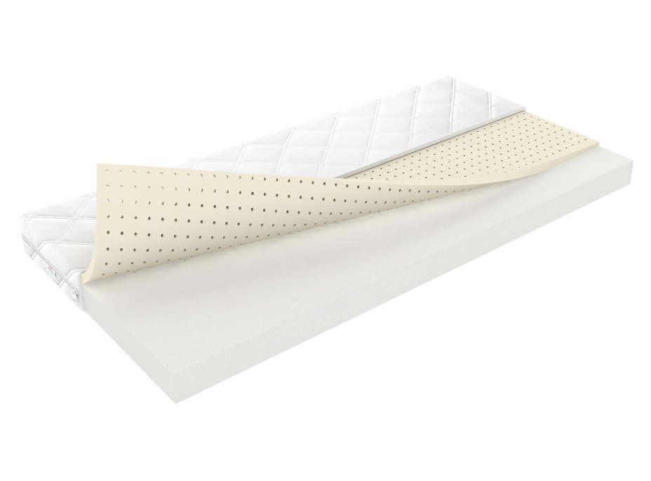 Pěnová matrace LUX COMFORT LORA 200x90x11 cm - pěna/latex