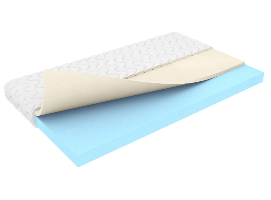 Pěnová matrace LUX COMFORT LUIGI 200x90x11 cm - pěna/paměťová pěna