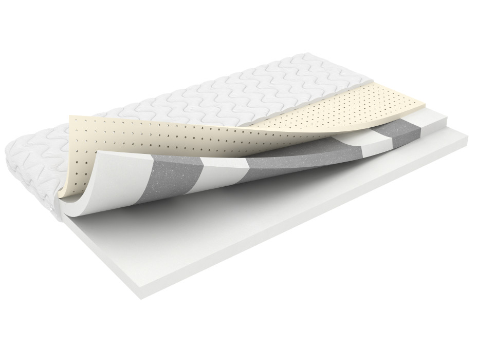 Pěnová matrace LUX COMFORT LYON 200x90x15 cm - pěna/latex
