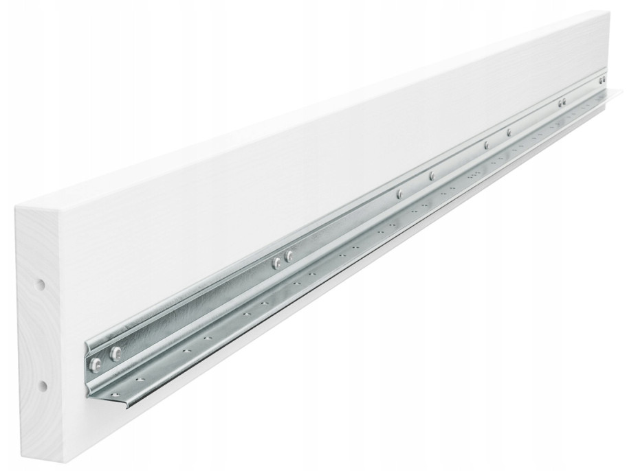 Dětská vyvýšená postel s psacím stolem a skříní MAXÍK 4 bílo-zelená - 200x80 cm + matrace ZDARMA