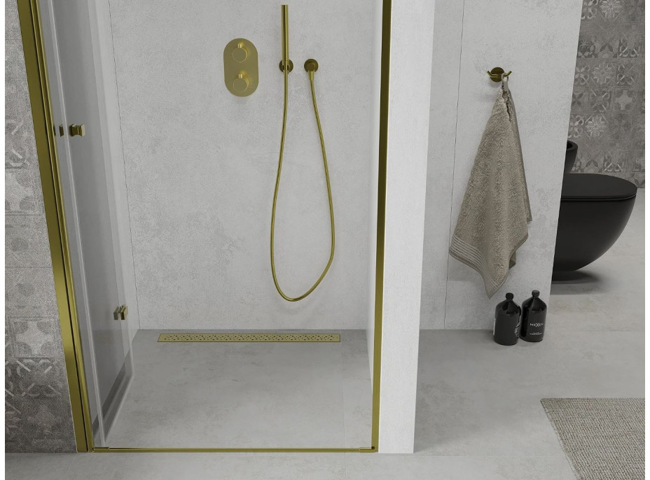 Sprchové dveře MEXEN LIMA 100 cm - zlaté