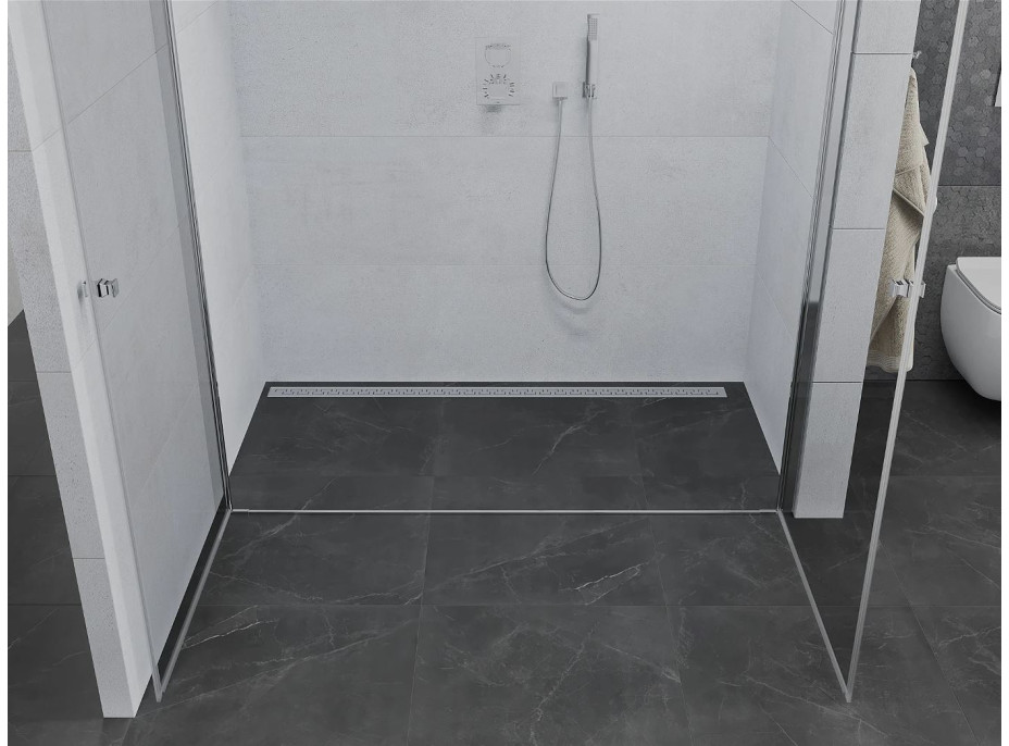Sprchové dveře MEXEN PRETORIA DUO 115 až 195 cm
