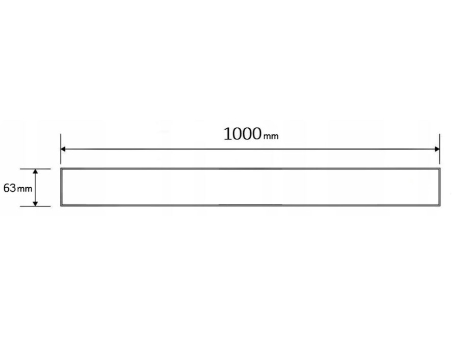 Sprchový žlab MEXEN FLAT 2v1 - zlatý