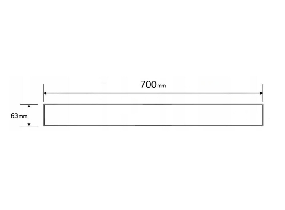 Sprchový žlab MEXEN GRID