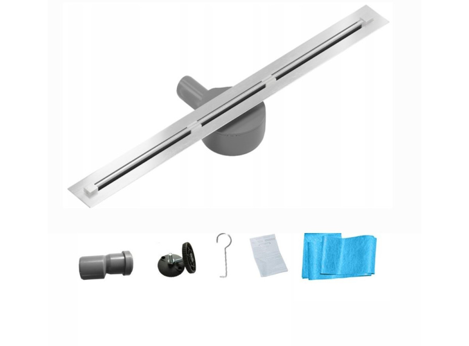 Sprchový žlab MAXMAX Mexen FLAT 360 SUPER SLIM, 1051140