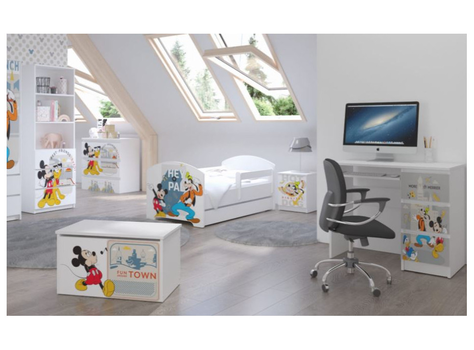 Dětská postel Disney - MICKEY HEY PAL 180x80 cm