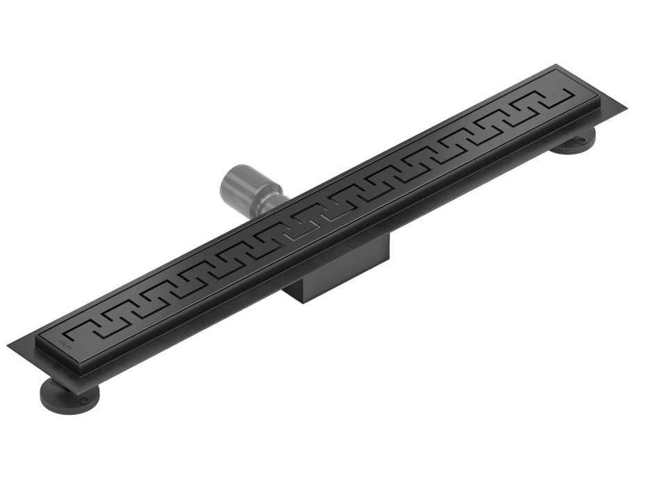Sprchový žlab MEXEN GREEK BLACK - černý
