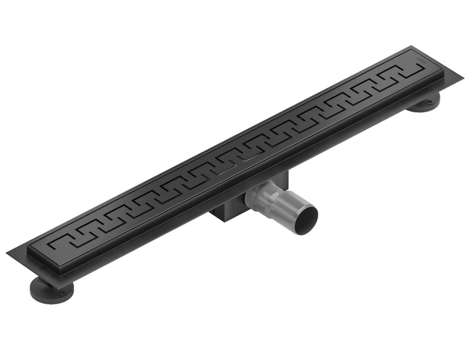 Sprchový žlab MEXEN GREEK BLACK - černý