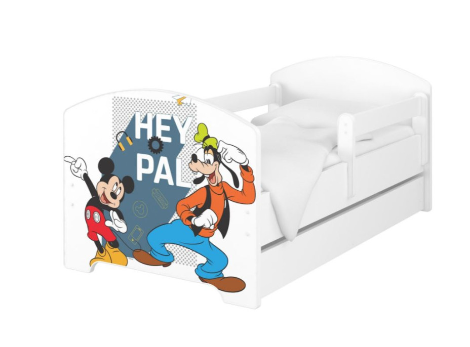Dětská postel Disney - MICKEY HEY PAL 180x80 cm