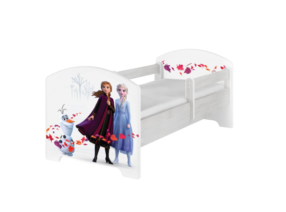 Dětská postel Disney - FROZEN 2 180x80 cm - Elsa, Anna a Olaf