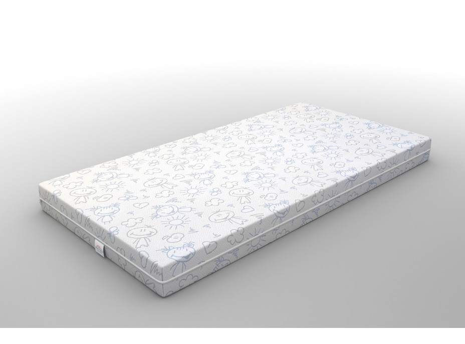 Pěnová matrace LUX COMFORT TODI KIDS 200x90x12 cm - pěna/masážní pěna