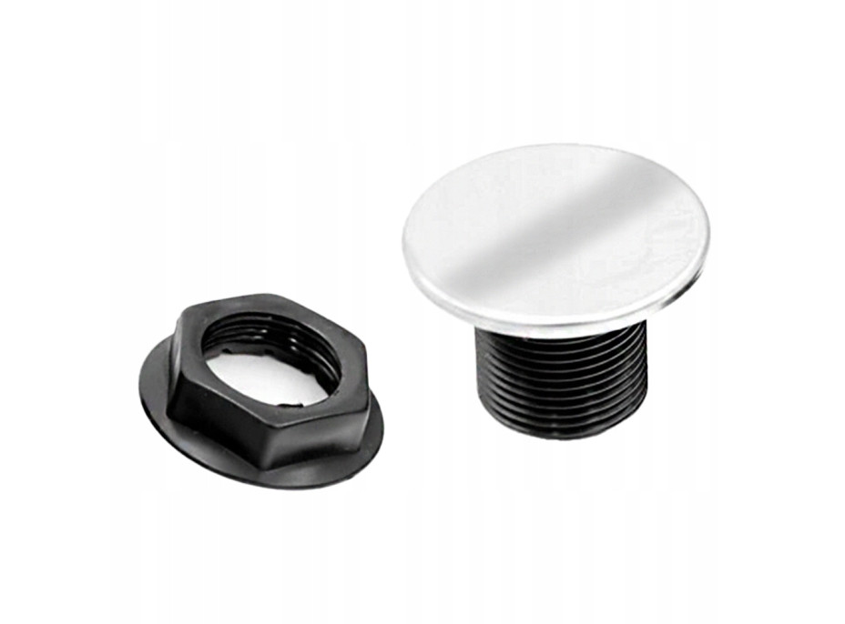 Kuchyňský granitový dřez REA NORTH - 48,5 x 59,5 cm - černý kropenatý