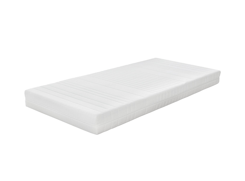 Pěnová matrace ZAFRA - 200x80x22 cm - PUR pěna/paměťová pěna + potah Aloe vera