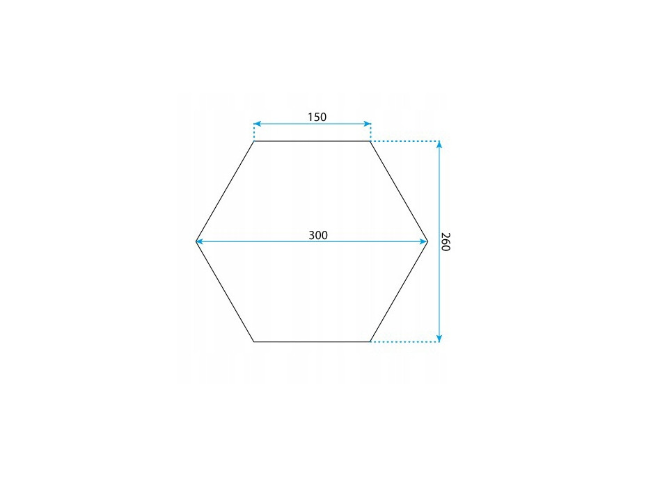 Samolepící filcové panely na zeď HEXAGON - 7 ks - šedé