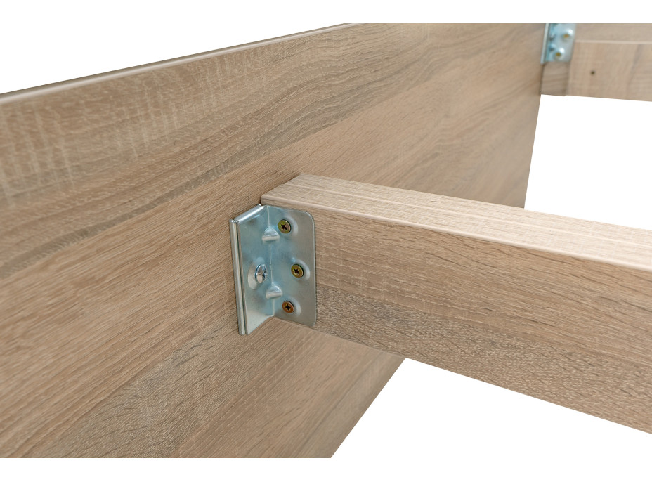 Postel DUNKERK 200x180 cm - dub bardolino