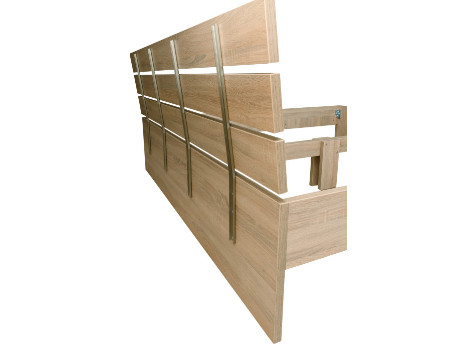 Postel DUNKERK 200x180 cm - dub bardolino