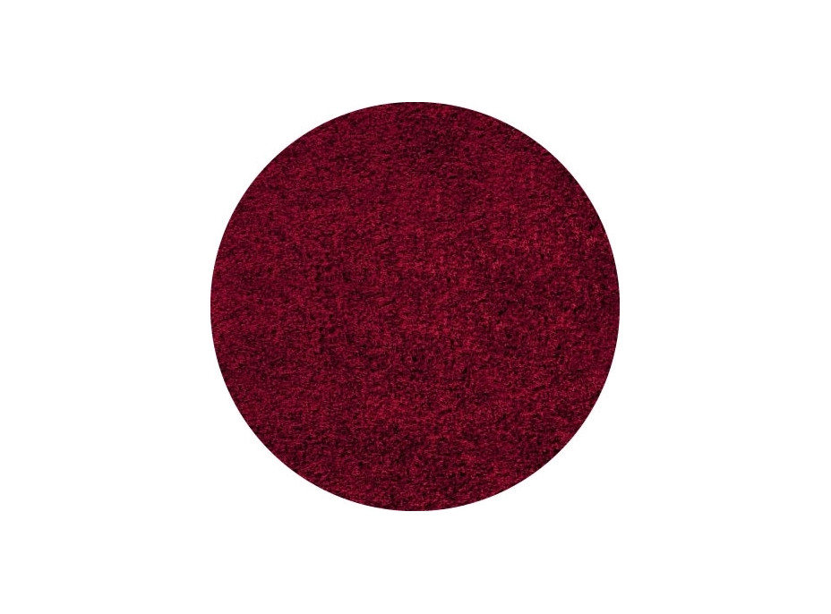 Kusový koberec Life Shaggy 1500 red circle