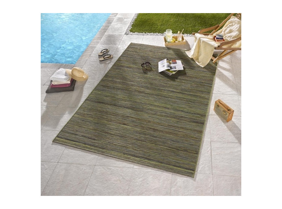 Venkovní kusový koberec Lotus green Meliert 102442