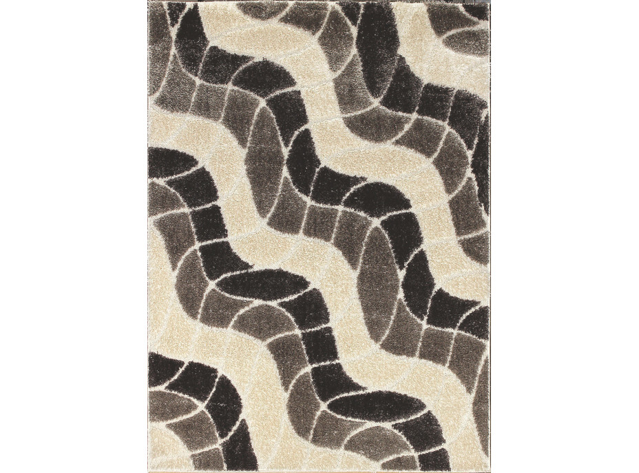 Kusový koberec Seher 3D 2616 Brown Beige