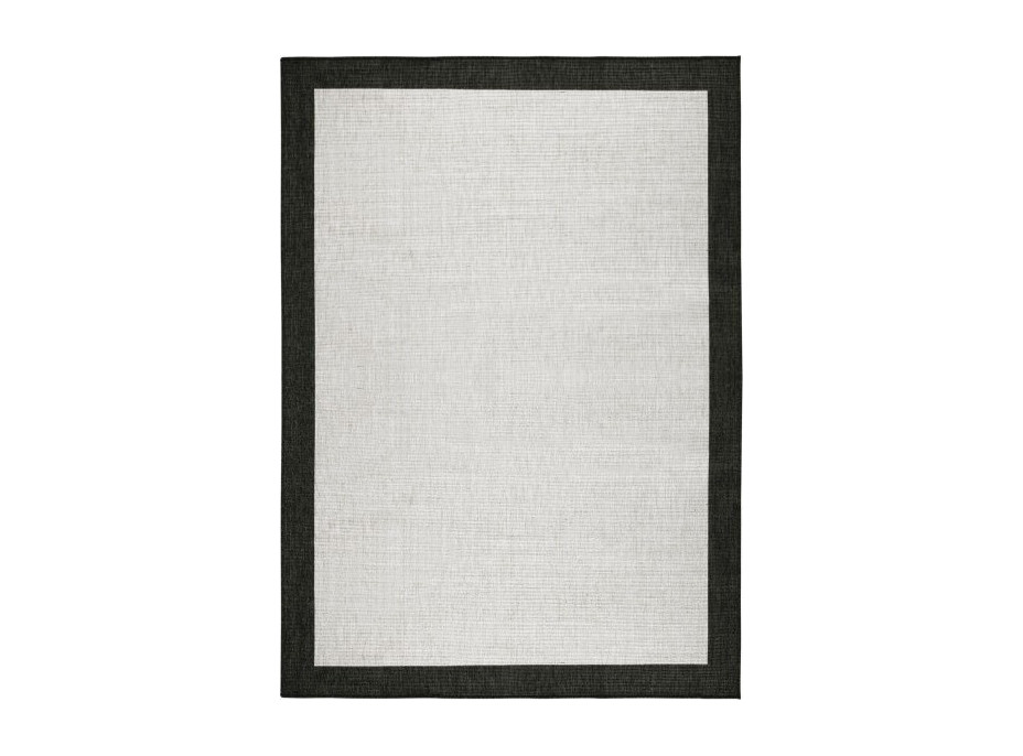 Kusový oboustranný koberec Twin 103105 creme black