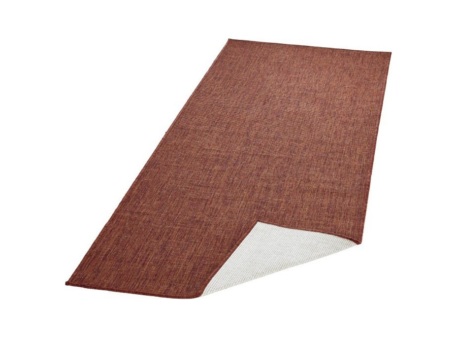 Kusový oboustranný koberec Twin 103098 terra creme