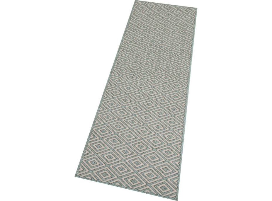 Běhoun Lago 60x180 Cook & Clean 103362 creme blue