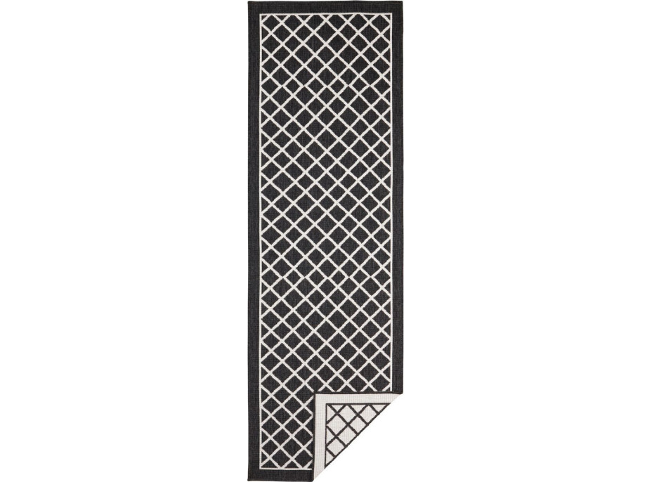 Kusový koberec Twin Supreme 103425 Sydney black creme