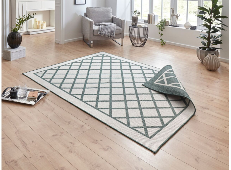 Kusový koberec Twin Supreme 103427 Sydney green creme
