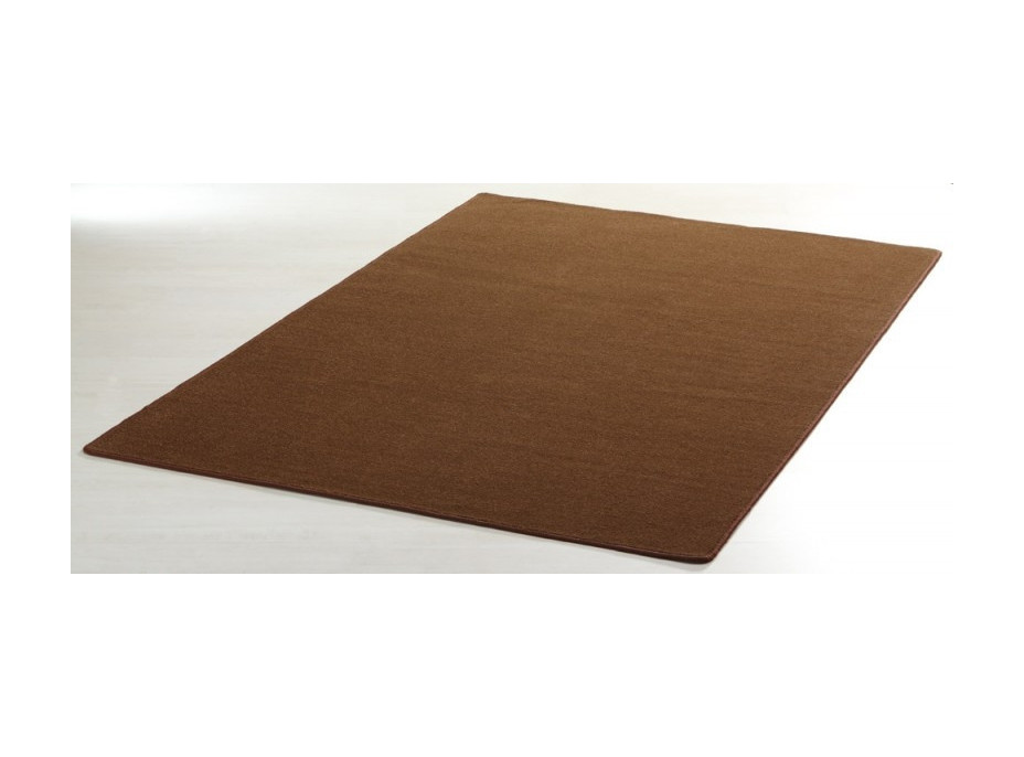 Kusový koberec Nasty 101154 brown 200x200 cm square