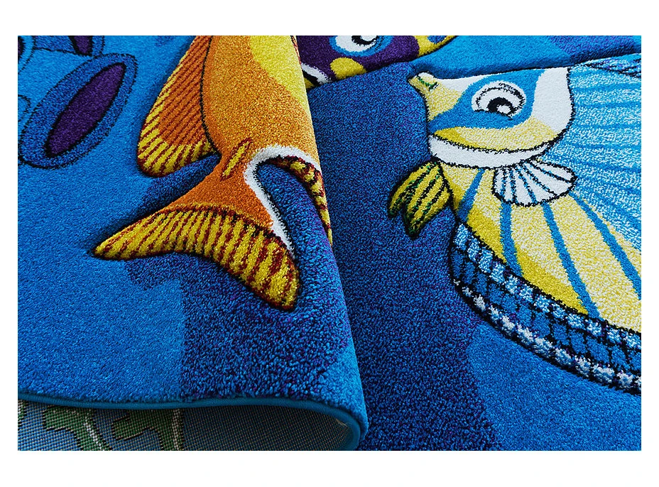 Dětský kusový koberec Smart Kids 22308 Blue