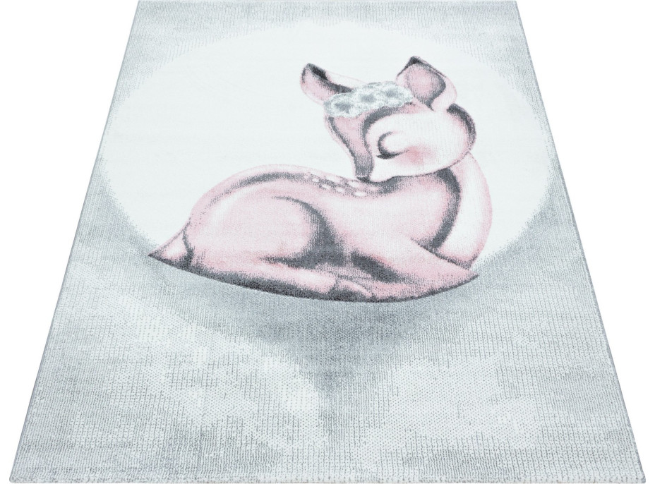 Dětský kusový koberec Bambi 850 pink