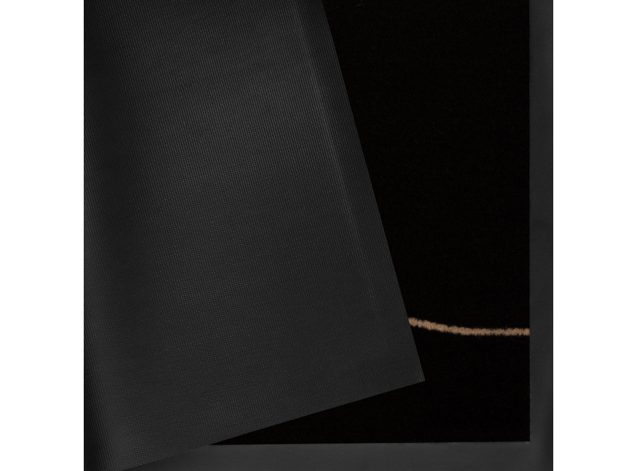 Protiskluzová rohožka Printy 103796 Anthracite Creme