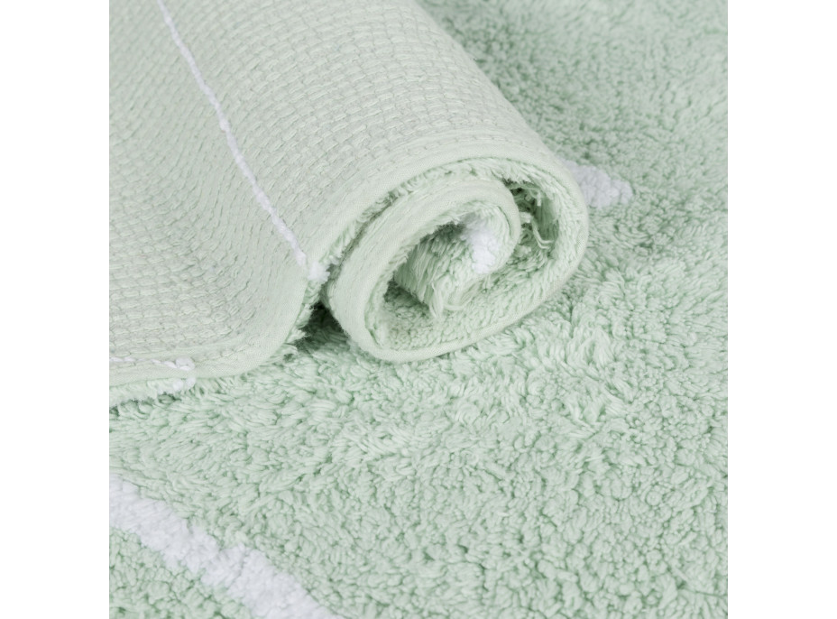 Ručně tkaný kusový koberec Hippy Mint