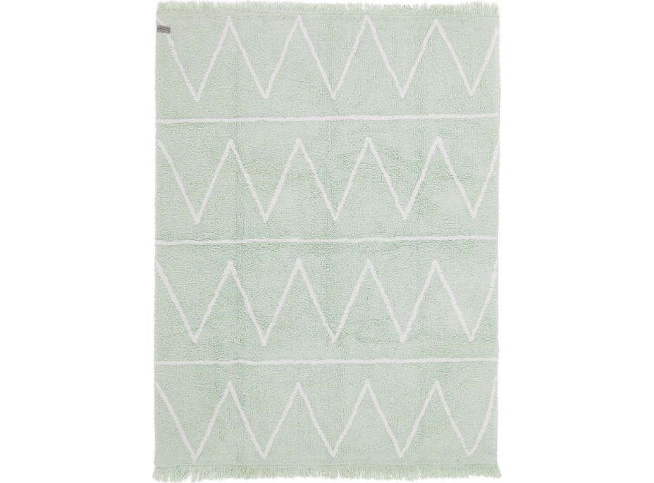 Ručně tkaný kusový koberec Hippy Mint
