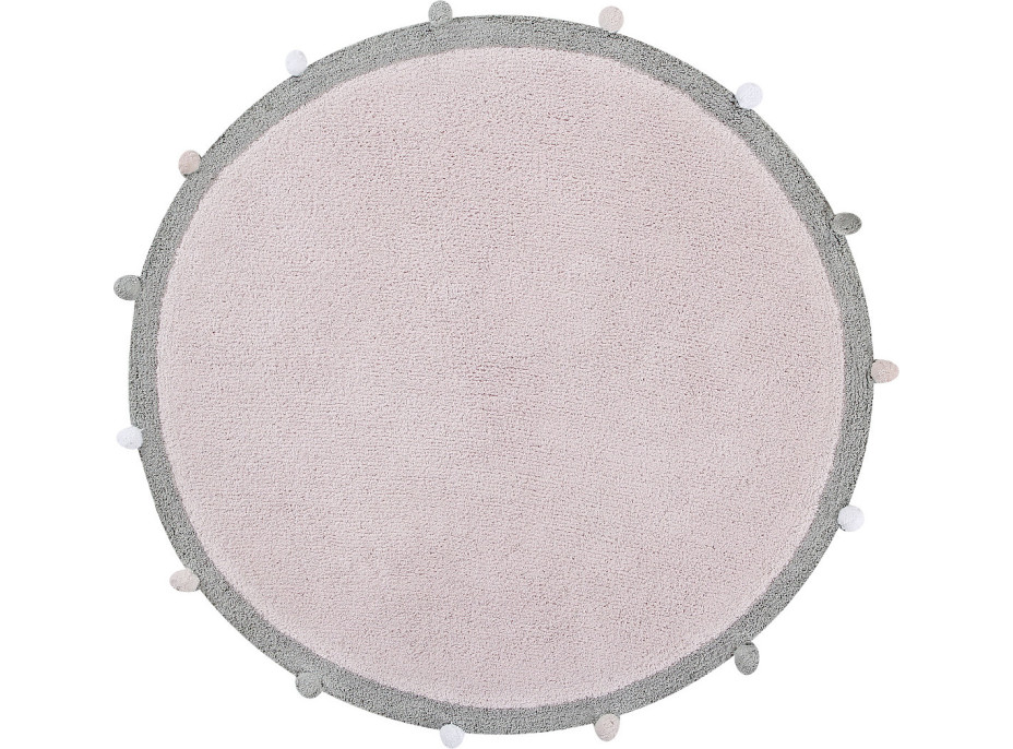 Ručně tkaný kusový koberec Bubbly Soft Pink Ručně tkaný kusový koberec Bubbly Soft Pink