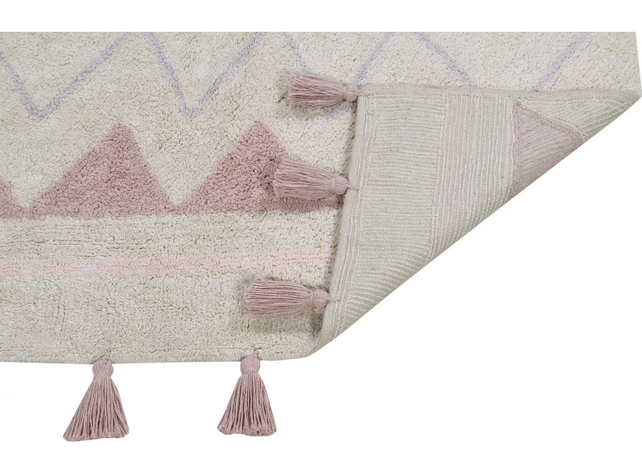 Ručně tkaný kusový koberec Azteca Natural-Vintage Nude