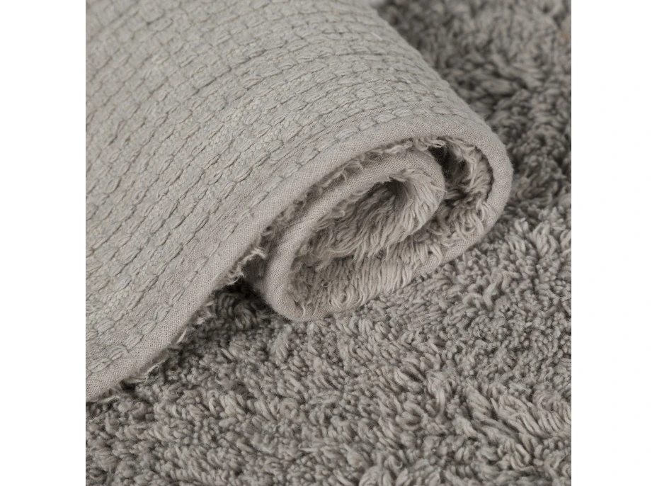 Ručně tkaný kusový koberec Stars Grey-White