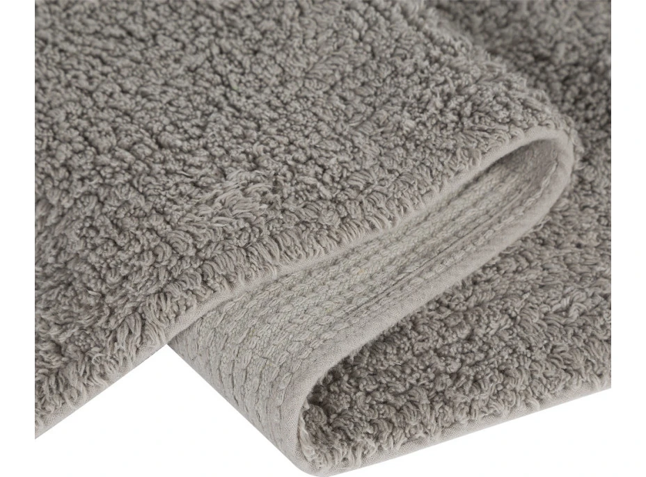 Ručně tkaný kusový koberec Polka Dots Grey-White